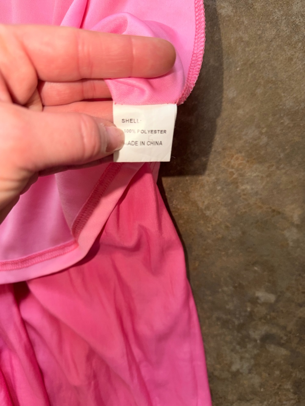 Lioness Hot Pink Maxi Dress Size 10 Plunge Neck Slit Vacation Dress - Picture 11 of 12